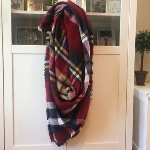 Zara | Plaid Blanket Scarf